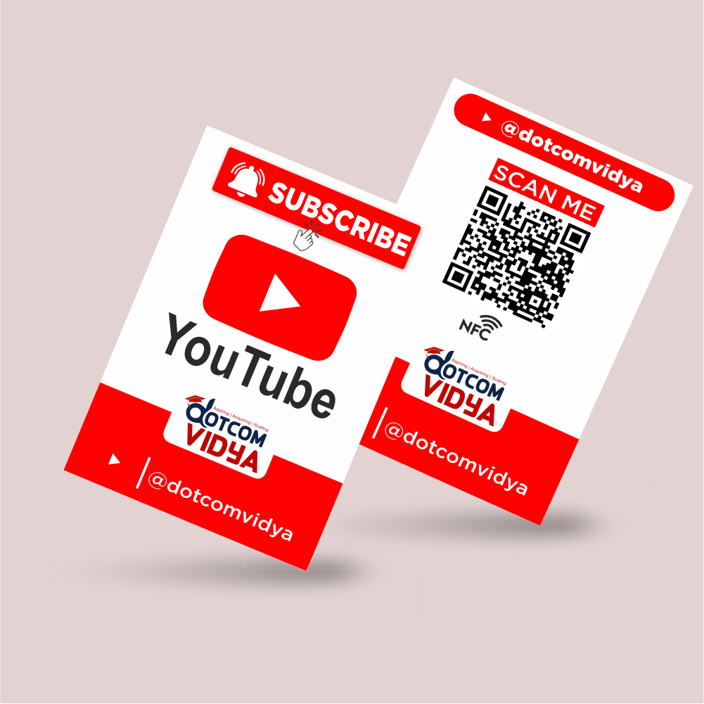 Youtuber-NFC CARD